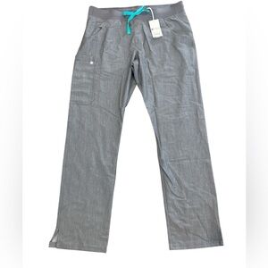 FIGS Women’s Size Large Tall Kade Cargo Pants in Graphite NWT